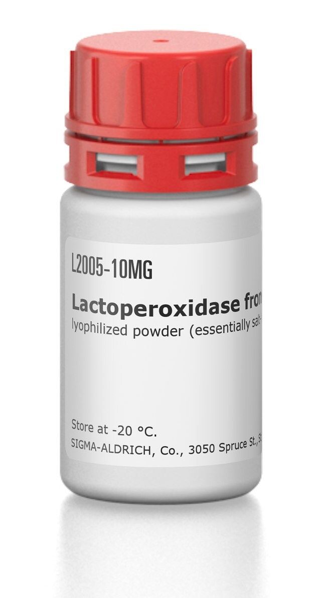 Lactoperoxidase from bovine milk