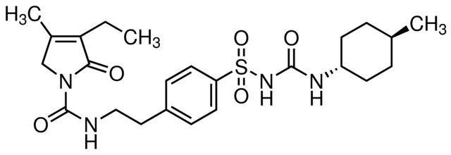 Glimepiride for system suitability