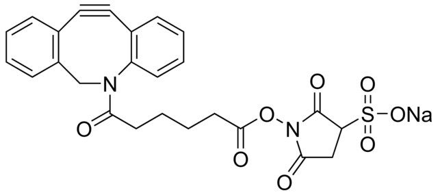 Dibenzocyclooctyne-sulfo-<i>N</i>-hydroxysuccinimidyl ester