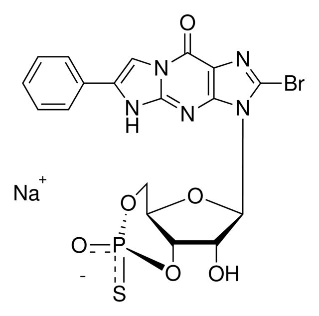 Rp-8-Bromo--phenyl-1,N<sup>2</sup>-ethenoguanosine 3,5-cyclic monophosphorothioate sodium salt