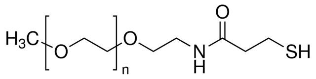 <i>O</i>-[2-(3-Mercaptopropionylamino)ethyl]-<i>O</i>-methylpolyethylene glycol