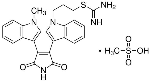 Ro 31-8220 methanesulfonate salt