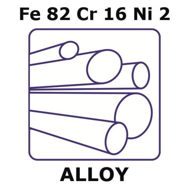 Stainless Steel-AISI 431 alloy, Fe82Cr16Ni2