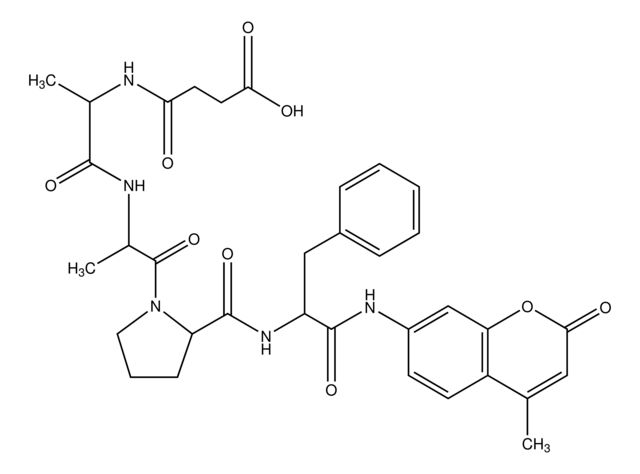 N-Succinyl-Ala-Ala-Pro-Phe-7-amido-4-methylcoumarin