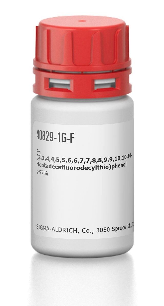 4-(3,3,4,4,5,5,6,6,7,7,8,8,9,9,10,10,10-Heptadecafluorodecylthio)phenol