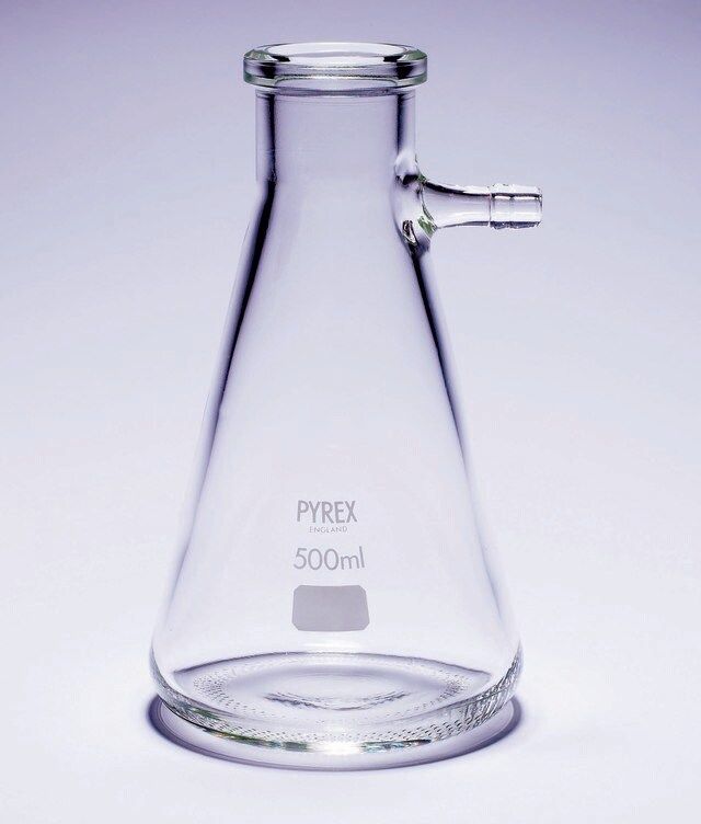 Pyrex<sup>®</sup> Bchner filter with plain side arm