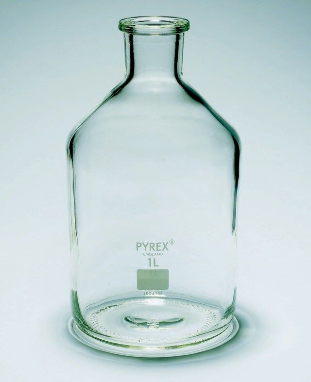 Pyrex<sup>®</sup> Reagent bottles, unground narrow neck