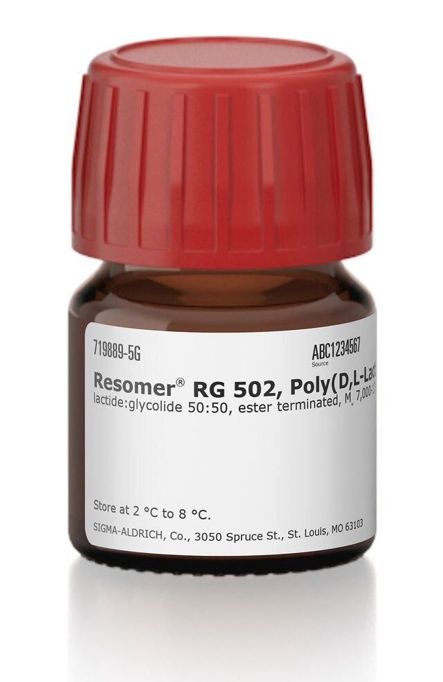 Resomer<sup>®</sup> RG 502, Poly(<sc>D,L</sc>-Lactide-<i>co</i>-Glycolide)