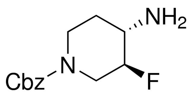 trans-1-Cbz-4-amino-3-fluoropiperidine