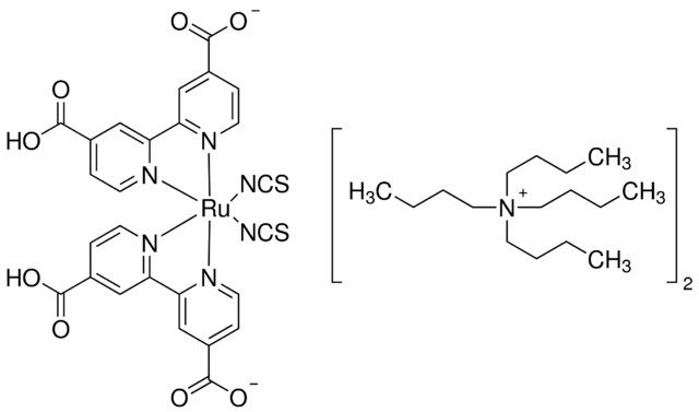 Di-tetrabutylammonium <i>cis</i>-bis(isothiocyanato)bis(2,2-bipyridyl-4,4-dicarboxylato)ruthenium(II)