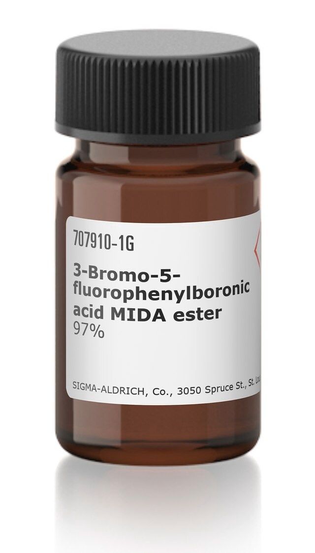 3-Bromo-5-fluorophenylboronic acid MIDA ester