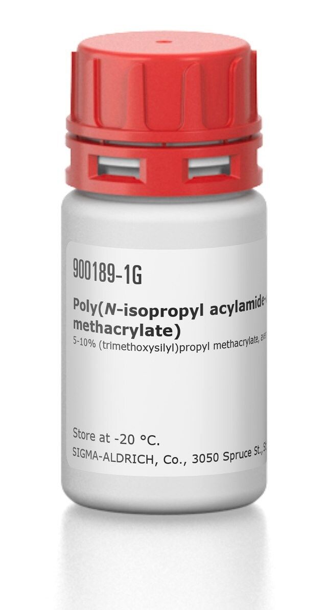 Poly(<i>N</i>-isopropyl acylamide-<i>co</i>-3-(trimethoxysilyl)propyl methacrylate)