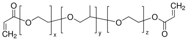 Poly(ethylene glycol)-<i>block</i>-poly(propylene glycol)-<i>block</i>-poly(ethylene glycol) diacrylate