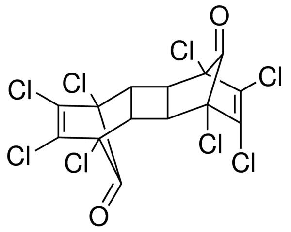 1,4,5,6,7,10,11,12-OCTACHLOROPENTACYCLO[8.2.1.1(4,7).0(2,9).0(3,8)]TETRADECA-5,11-DIENE-13,14-DIONE