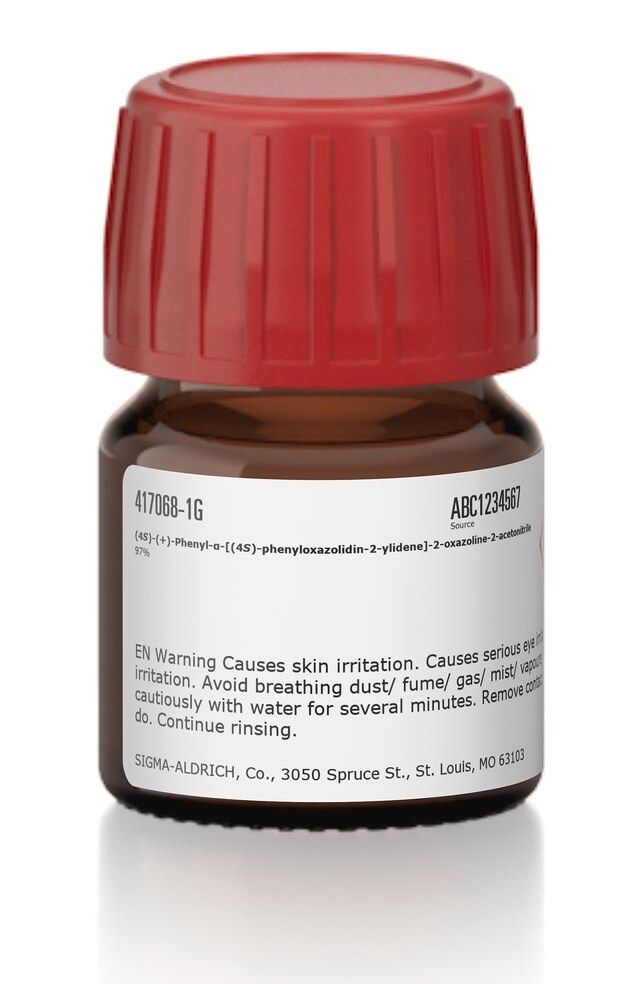 (4<i>S</i>)-(+)-Phenyl--[(4<i>S</i>)-phenyloxazolidin-2-ylidene]-2-oxazoline-2-acetonitrile