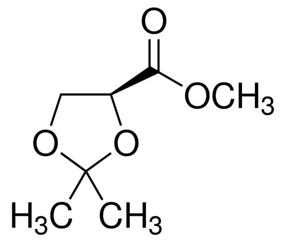 (-)-Methyl (<i>S</i>)-2,2-dimethyl-1,3-dioxolane-4-carboxylate