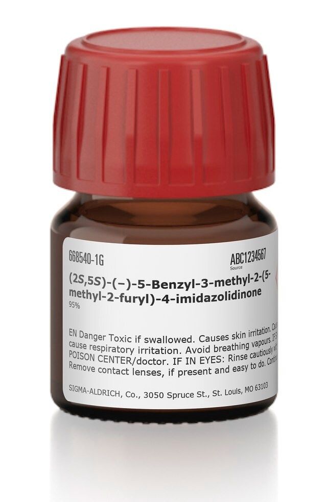 (2<i>S</i>,5<i>S</i>)-(C)-5-Benzyl-3-methyl-2-(5-methyl-2-furyl)-4-imidazolidinone