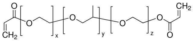 Poly(ethylene glycol)-<i>block</i>-poly(propylene glycol)-<i>block</i>-poly(ethylene glycol) diacrylate