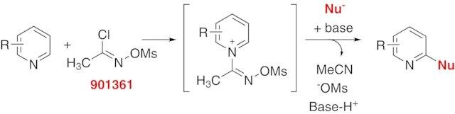 <i>N</i>-((Methylsulfonyl)oxy)acetimidoyl chloride