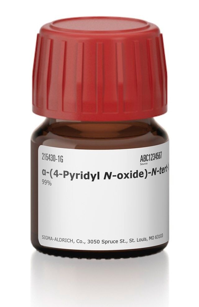 -(4-Pyridyl <i>N</i>-oxide)-<i>N</i>-<i>tert</i>-butylnitrone