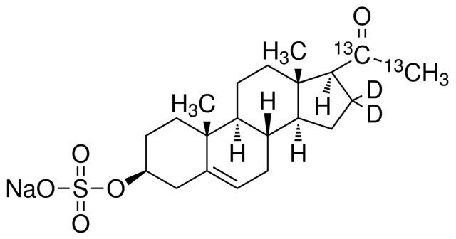 Pregnenolone-20,21-<sup>13</sup>C<sub>2</sub>-16,16-d<sub>2 </sub>sulfate sodium salt