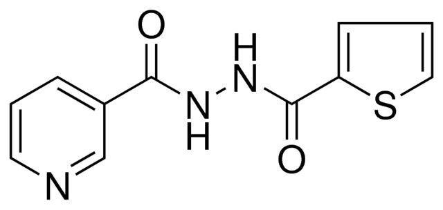 THIOPHENE-2-CARBOXYLIC ACID N'-(PYRIDINE-3-CARBONYL)-HYDRAZIDE