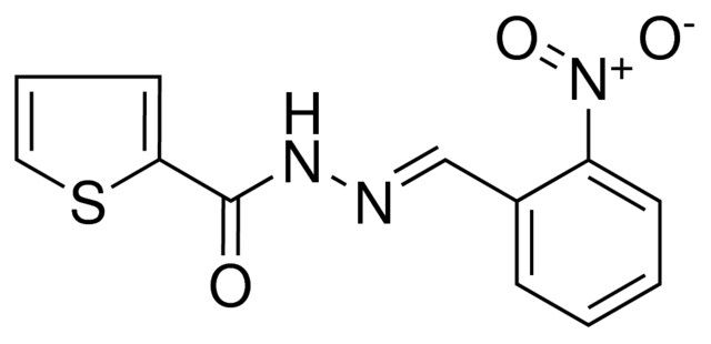 THIOPHENE-2-CARBOXYLIC ACID (2-NITRO-BENZYLIDENE)-HYDRAZIDE