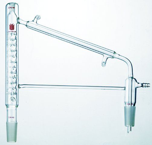 Synthware<sup>TM</sup> vacuum jacketd Vigreux distillation head