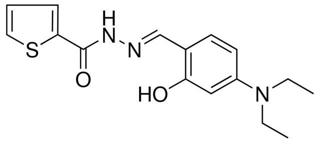 THIOPHENE-2-CARBOXYLIC ACID (4-DIETHYLAMINO-2-HYDROXY-BENZYLIDENE)-HYDRAZIDE