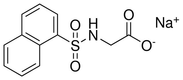 SODIUM ((1-NAPHTHYLSULFONYL)AMINO)ACETATE