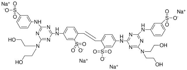 SODIUM (E)-6,6'-(ETHENE-1,2-DIYL)BIS(3-(4-(BIS(2-HYDROXYETHYL)AMINO)-6-(3-SULFONATOPHENYLAMINO)-1,3,5-TRIAZIN-2-YLAMINO)BENZENESULFONATE)