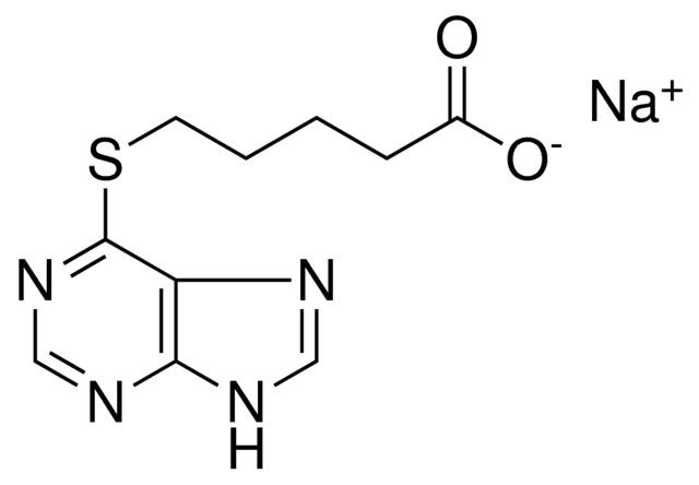 SODIUM 5-(9H-PURIN-6-YLTHIO)PENTANOATE