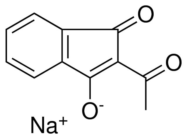 SODIUM, 2-ACETYL-3-OXO-3H-INDEN-1-OLATE