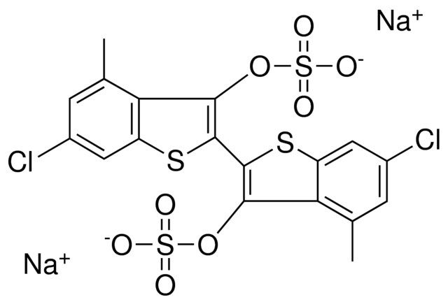 SODIUM 6,6'-DICHLORO-4,4'-DIMETHYL-2,2'-BIBENZO[B]THIOPHENE-3,3'-DIYL DISULFATE