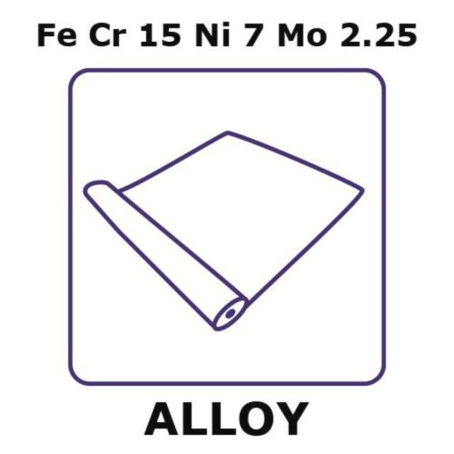 Stainless Steel-15-7PH alloy, FeCr15Ni7Mo2.25