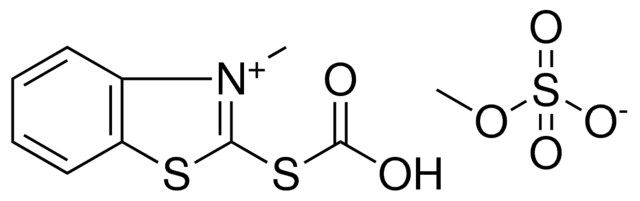 S-(3-METHYL-1,3-BENZOTHIAZOL-3-IUM-2-YL) HYDROGEN THIOCARBONATE METHYL SULFATE