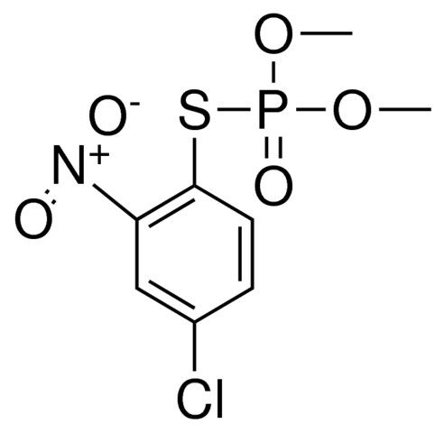 S-(4-chloro-2-nitrophenyl) O,O-dimethyl thiophosphate