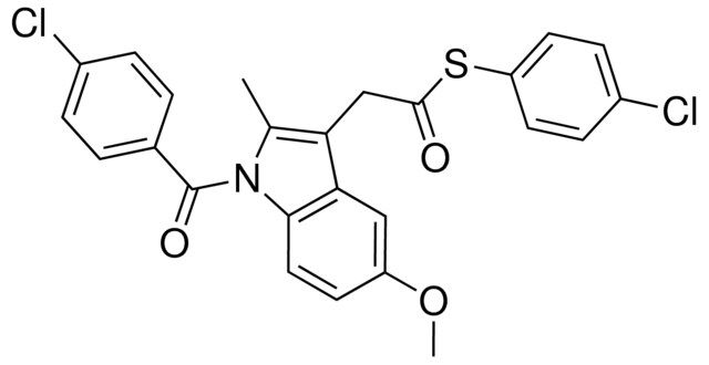 S-(4-chlorophenyl) [1-(4-chlorobenzoyl)-5-methoxy-2-methyl-1H-indol-3-yl]ethanethioate