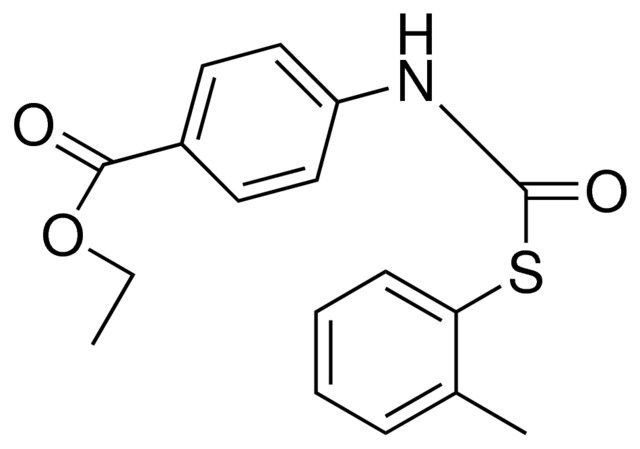 S-(2-TOLYL) N-(4-(ETHOXYCARBONYL)PHENYL)THIOCARBAMATE