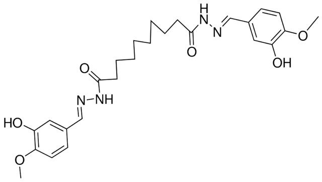 SEBACIC ACID BIS(3-HYDROXY-4-METHOXYBENZYLIDENEHYDRAZIDE)