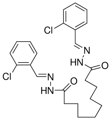 SEBACIC ACID BIS(2-CHLOROBENZYLIDENEHYDRAZIDE)