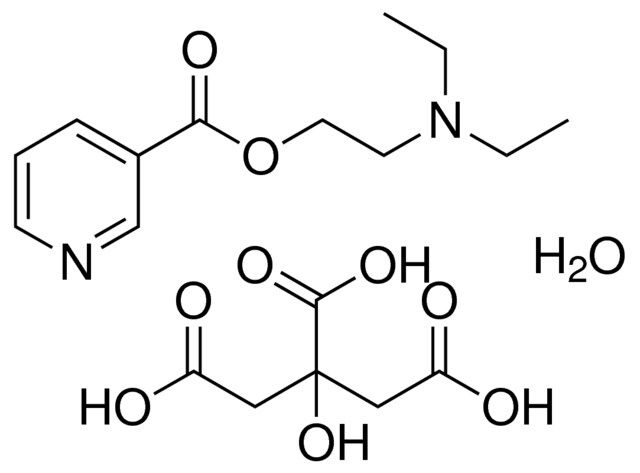 NICOTINIC ACID 2-DIETHYLAMINOETHYL ESTER HYDRATE