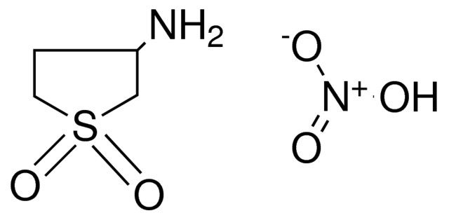 NITRIC ACID COMPOUND WITH 1,1-DIOXIDOTETRAHYDRO-3-THIENYLAMINE