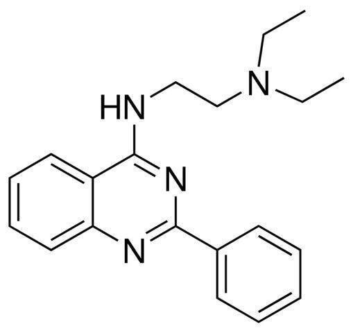 N(1),N(1)-DIETHYL-N(2)-(2-PHENYL-4-QUINAZOLINYL)-1,2-ETHANEDIAMINE