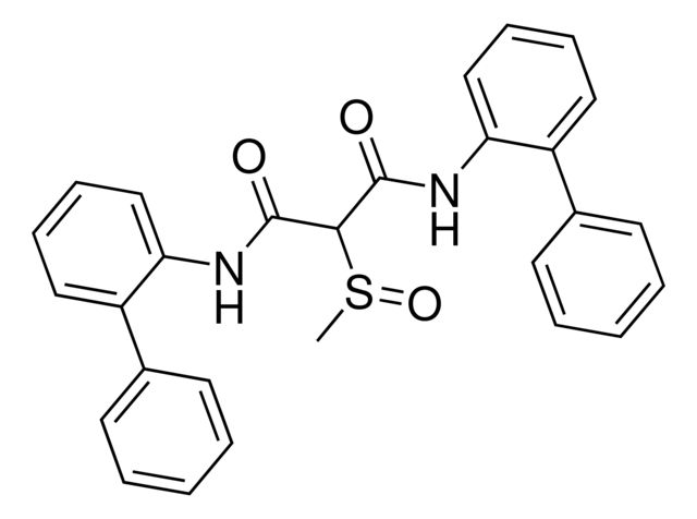 N(1),N(3)-Di[1,1-biphenyl]-2-yl-2-(methylsulfinyl)malonamide