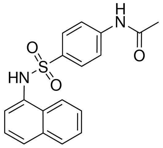 N4-ACETYL-N1-(1-NAPHTHYL)SULFANILAMIDE