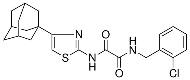 N-(4-ADAMANTAN-1-YL-THIAZOL-2-YL)-N'-(2-CHLORO-BENZYL)-OXALAMIDE