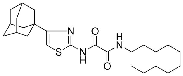 N-(4-ADAMANTAN-1-YL-THIAZOL-2-YL)-N'-DECYL-OXALAMIDE