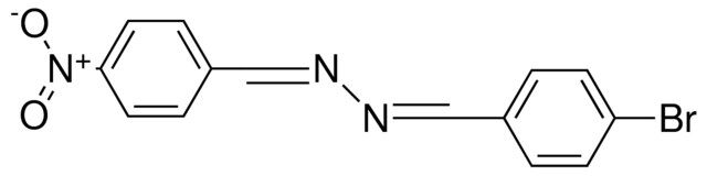 N-(4-BROMO-BENZYLIDENE)-N'-(4-NITRO-BENZYLIDENE)-HYDRAZINE