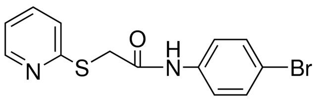 N-(4-BROMO-PHENYL)-2-(PYRIDIN-2-YLSULFANYL)-ACETAMIDE